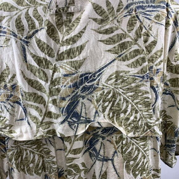 Reel Legends Performance clothing Shirt Mens XXL hawaiian short sleeve - Picture 6 of 9